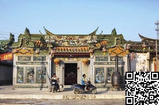 广东陆丰博社村祠堂 这里的40座祠堂代表着错综复杂的宗族关系